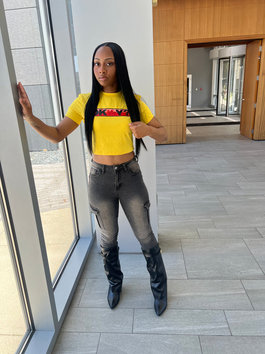Okay T Shirt Yellow